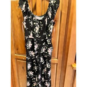 Soft Floral Romper